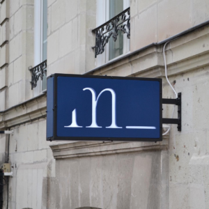 Enseigne Méraki restaurant Nantes