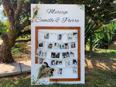 Enseigne en bois Mariage